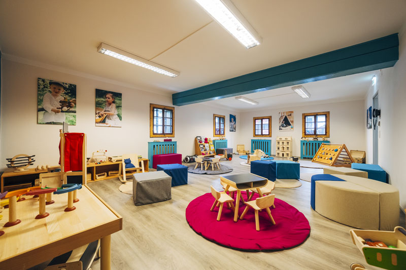Children’s Area at Slow Travel Resort Kirchleitn Children's area with indoor playroom at Slow Travel Resort Kirchleitn in Bad Kleinkirchheim