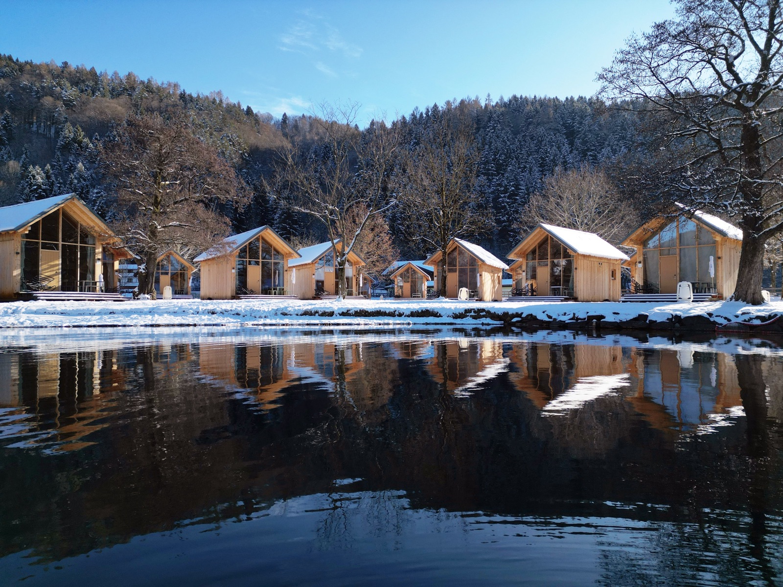 Eco Lodges Millstätter See im Winter